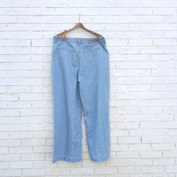 Madewell Harlow Wide Leg Jeans Size 32 - Picture 6 of 9